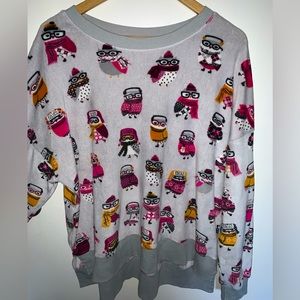 Adorable and soft Secret Treasures pullover.